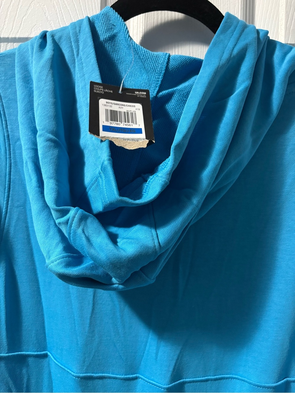 Kids Blue Under Armour Top